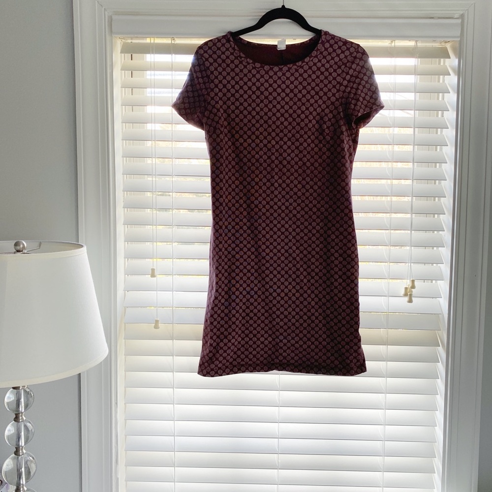 Old Navy Shirt Dress Purple Medium